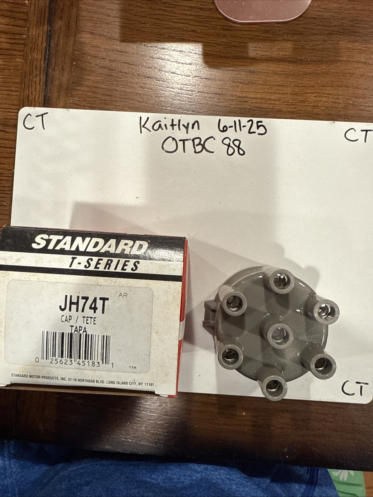 Tru-Tech JH74T Distributor Cap