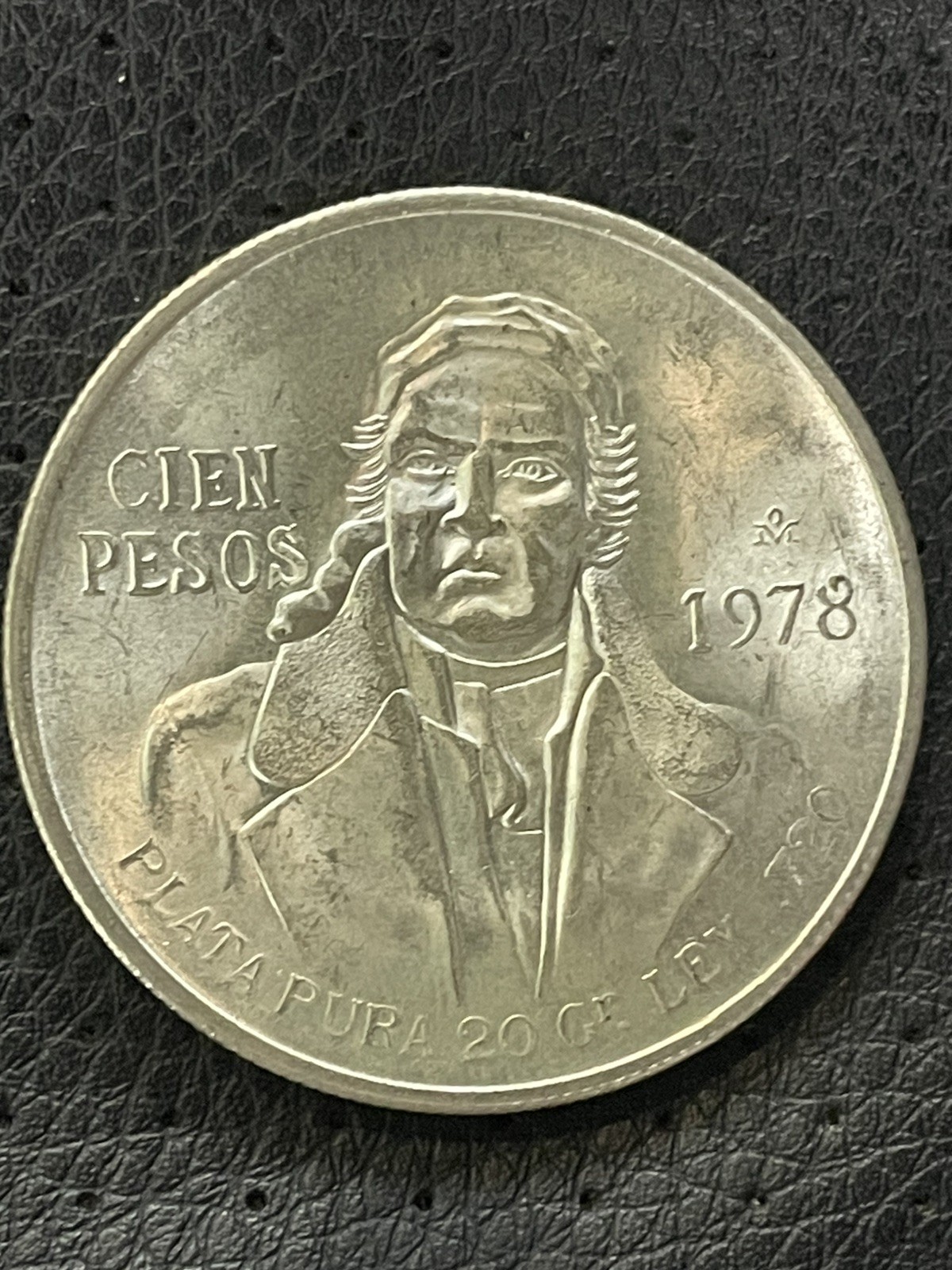1978 Mexico 100 Pesos .720 Silver 39mm 27.8G Coin