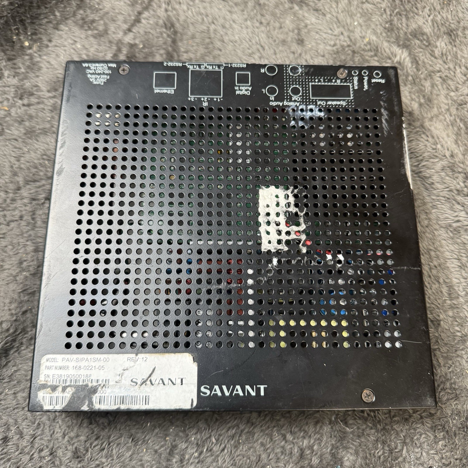 Savant PAV-SIPA1SM-05 - IP Audio 1 w/ Integrated Savant Music 2.0 READ