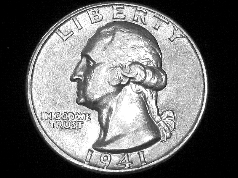 1941-D Washington Quarter --- Almost Uncirculated +++