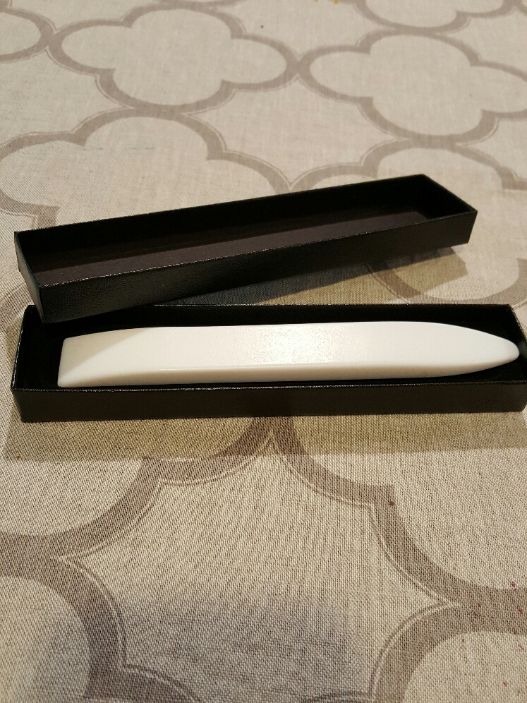Large Bookbinders Bone Folder made from Teflon  Withstand any organic solvents