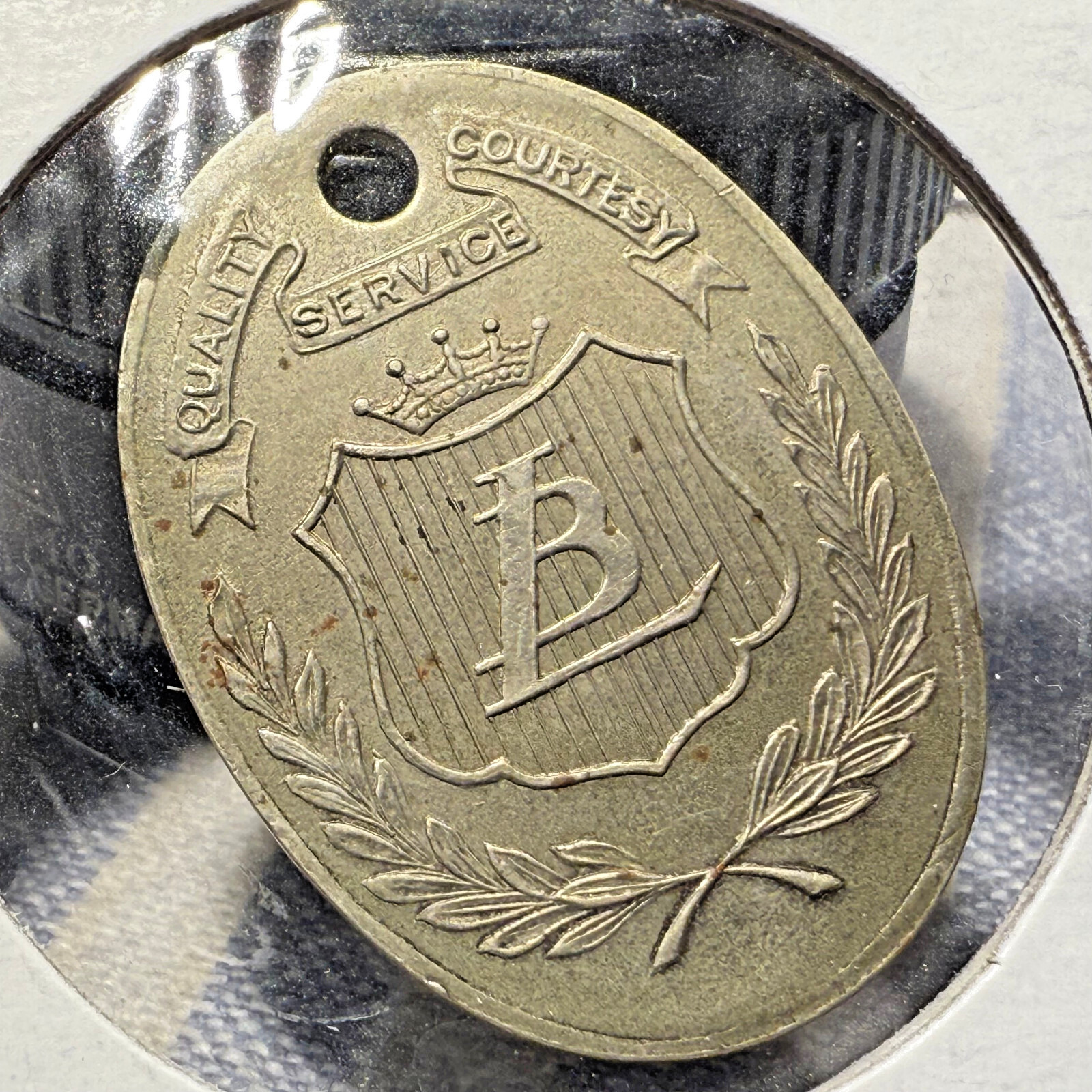 Antique Vintage Lit Brothers Bros Dept. Store Charge Token PA750LJC R3 SP3312