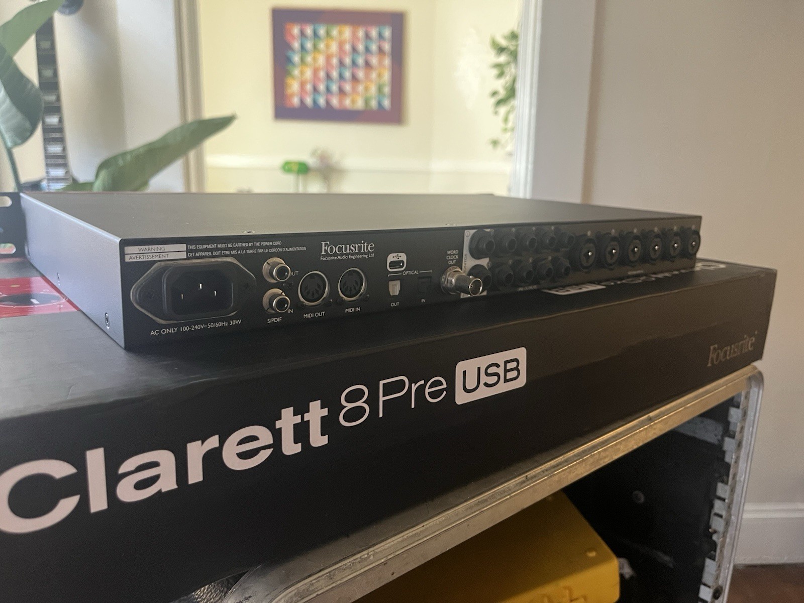 Focusrite Clarett+ 8Pre Rack Mountable USB-C Audio Interface