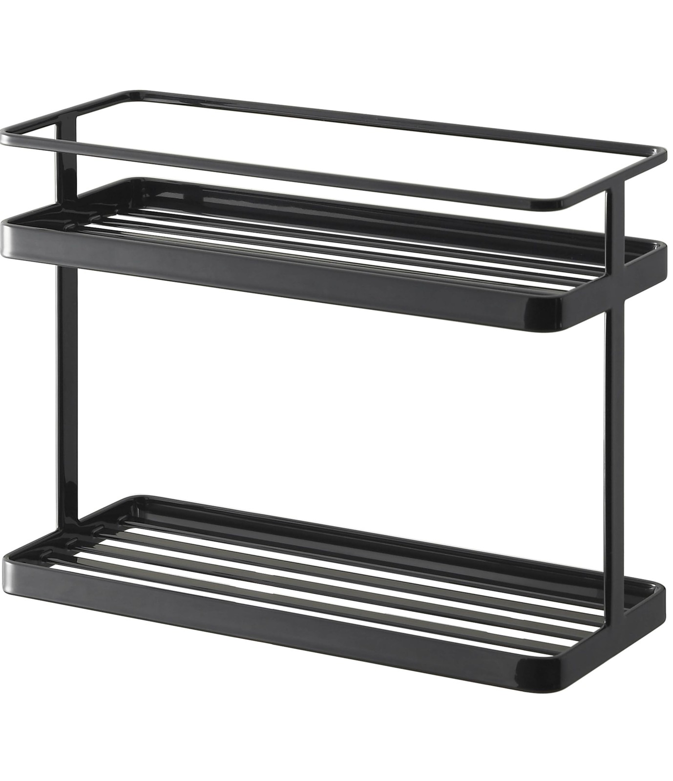 Yamazaki Kitchen Tower, Black, W28 x D12 x H21cm, 6778