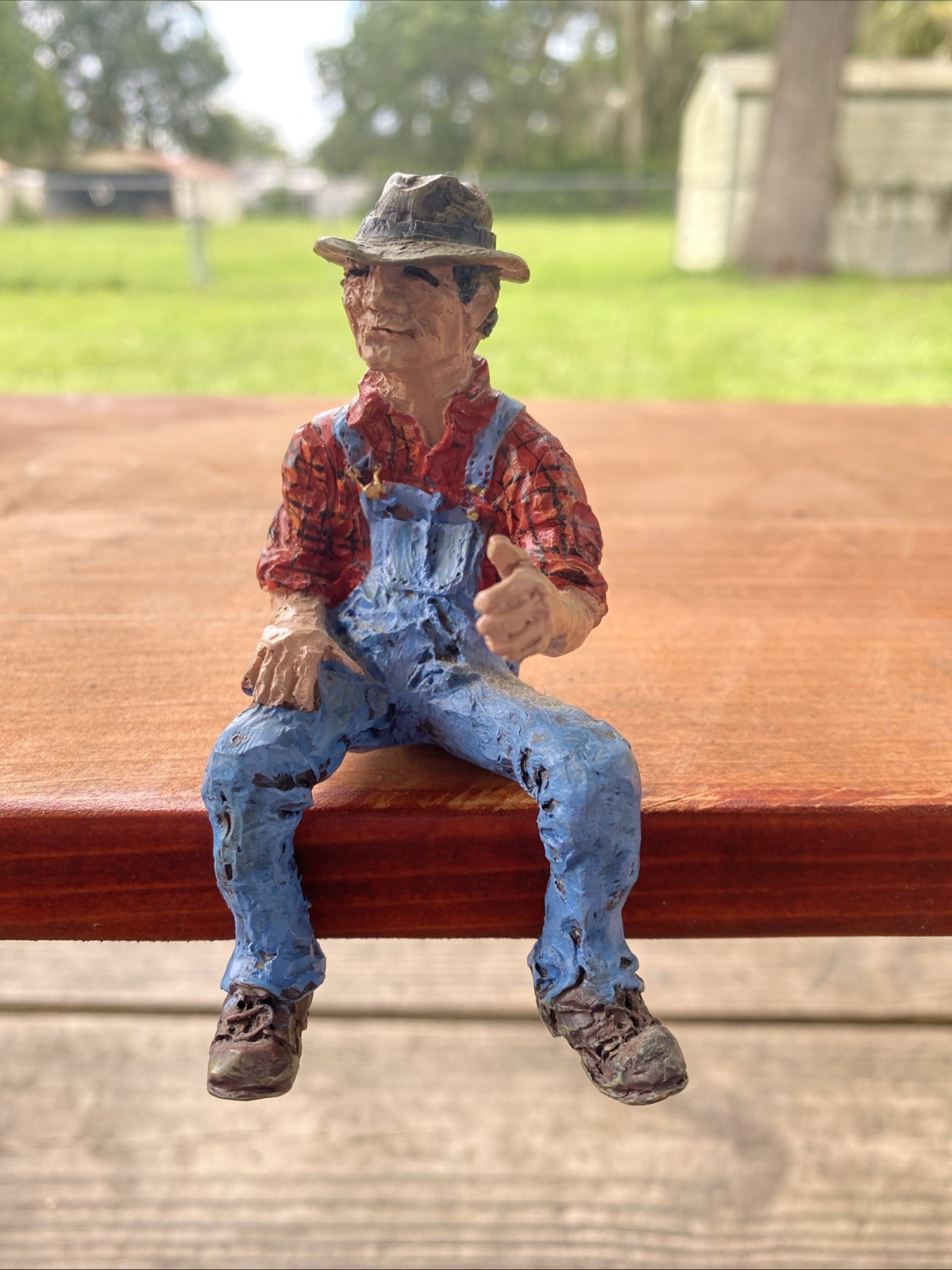 ERTL Collectibles Foxfire Farm Uncle Ernest  #11 Lowell Davis Sitting 4”