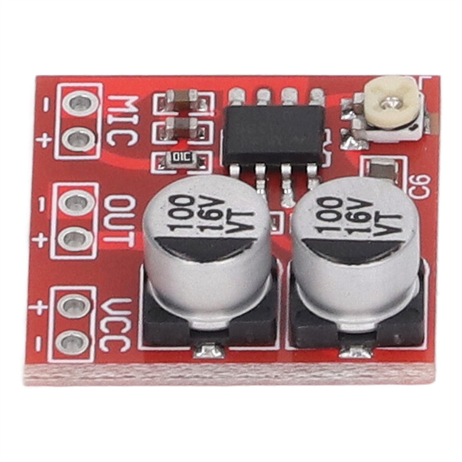 5Pcs LM386 DC4V-12V Electret Microphone Amplifier Module Board DC4V‑12V