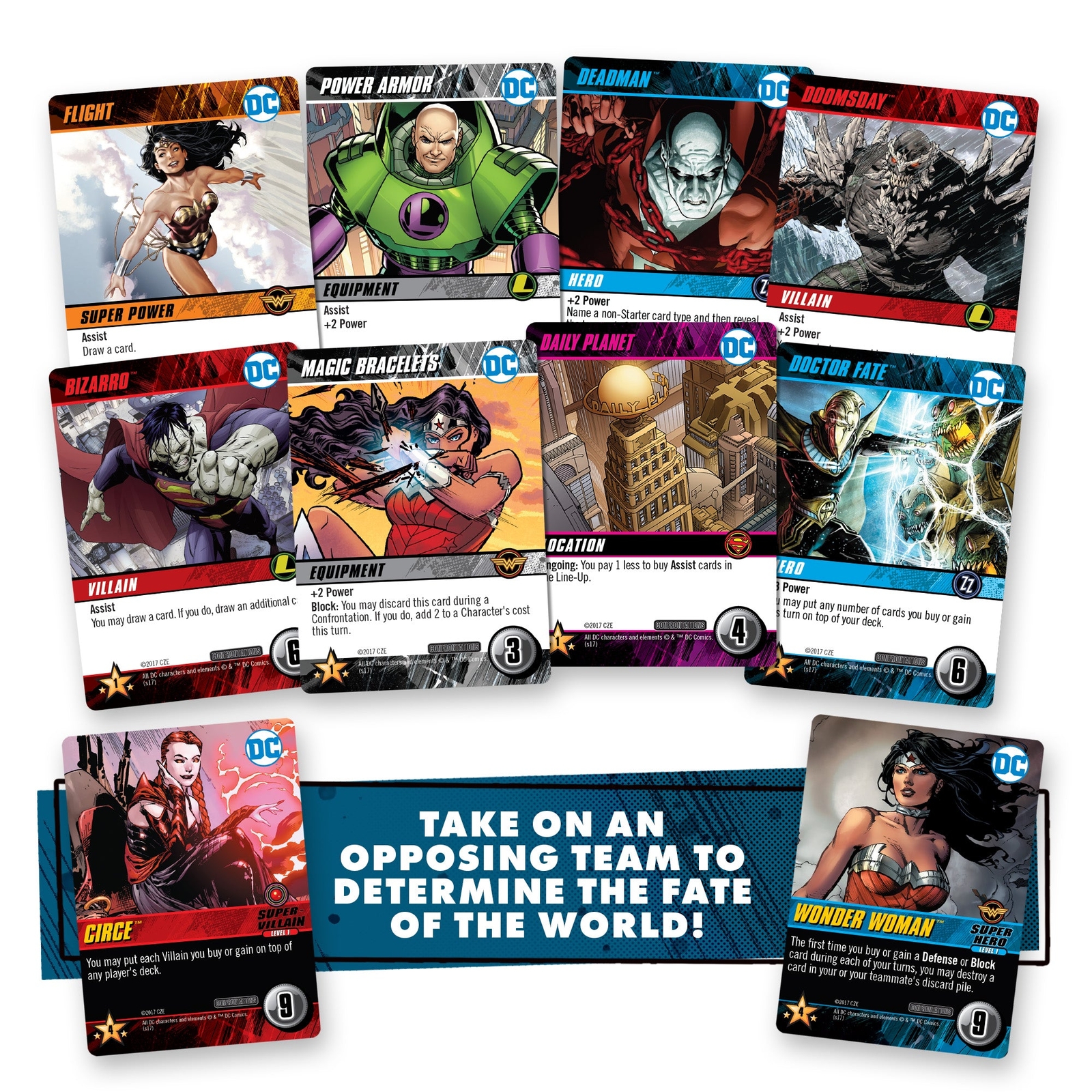 DC Deck-Building Game: Confrontations - MULTIVERSE EDITION