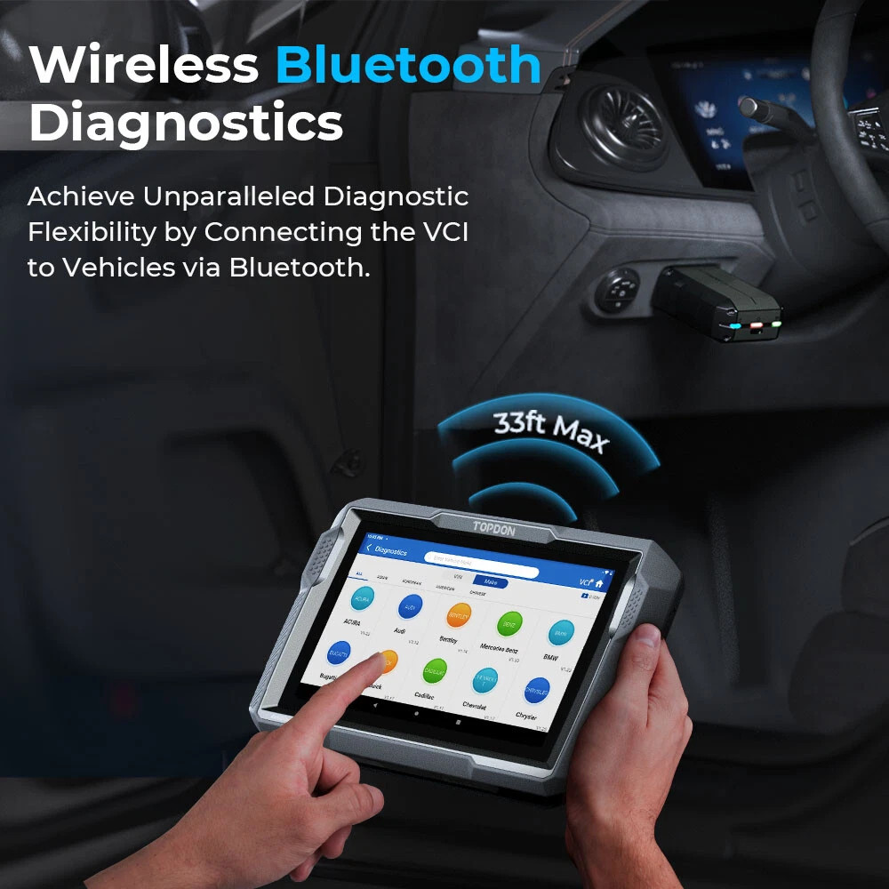 2025 TOPDON ArtiDiag900 Lite BT Auto Diagnostic Scan Tool All System Active Test