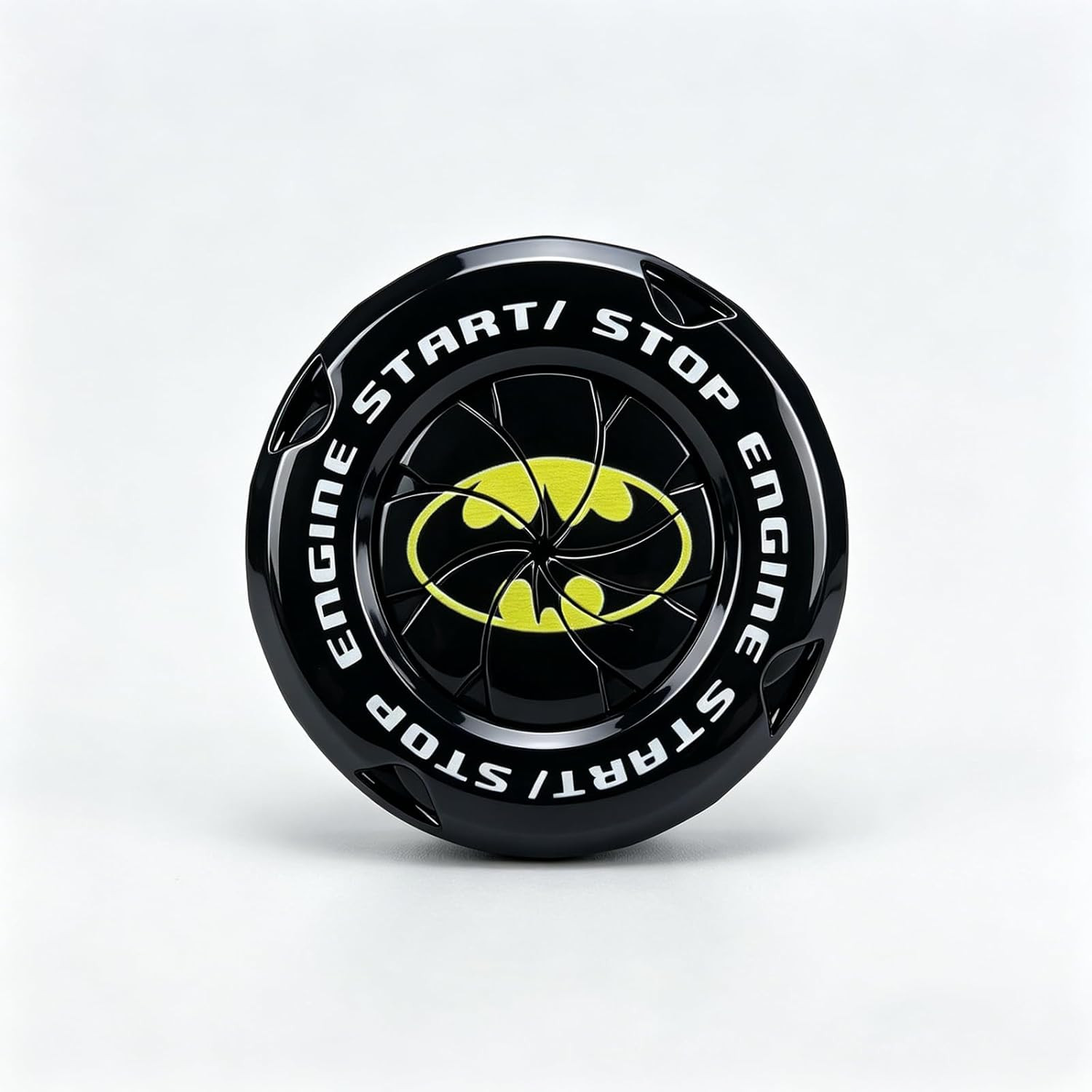 Batman Car Engine Start/Stop Button Cover, Stylish Self-Adhesive Button Cover fo