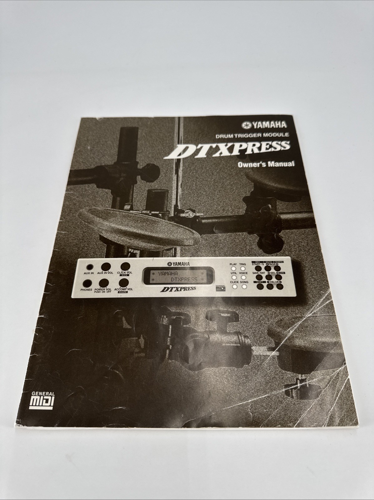 YAMAHA DIGITAL DRUM DTXPRESS ORIGINAL OPERATIONAL MANUAL ONLY