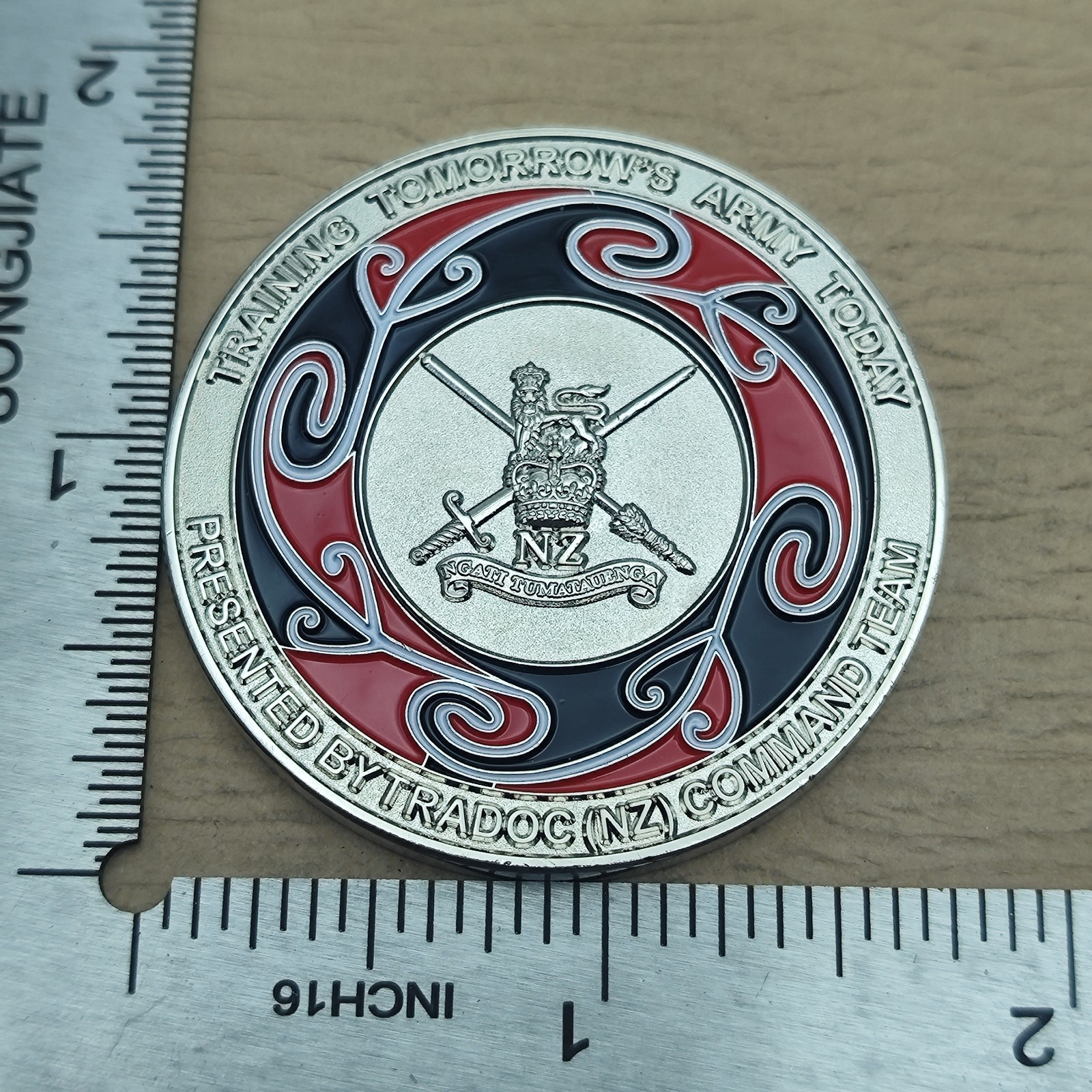 New Zealand Training&doctrine Command Challenge Coin