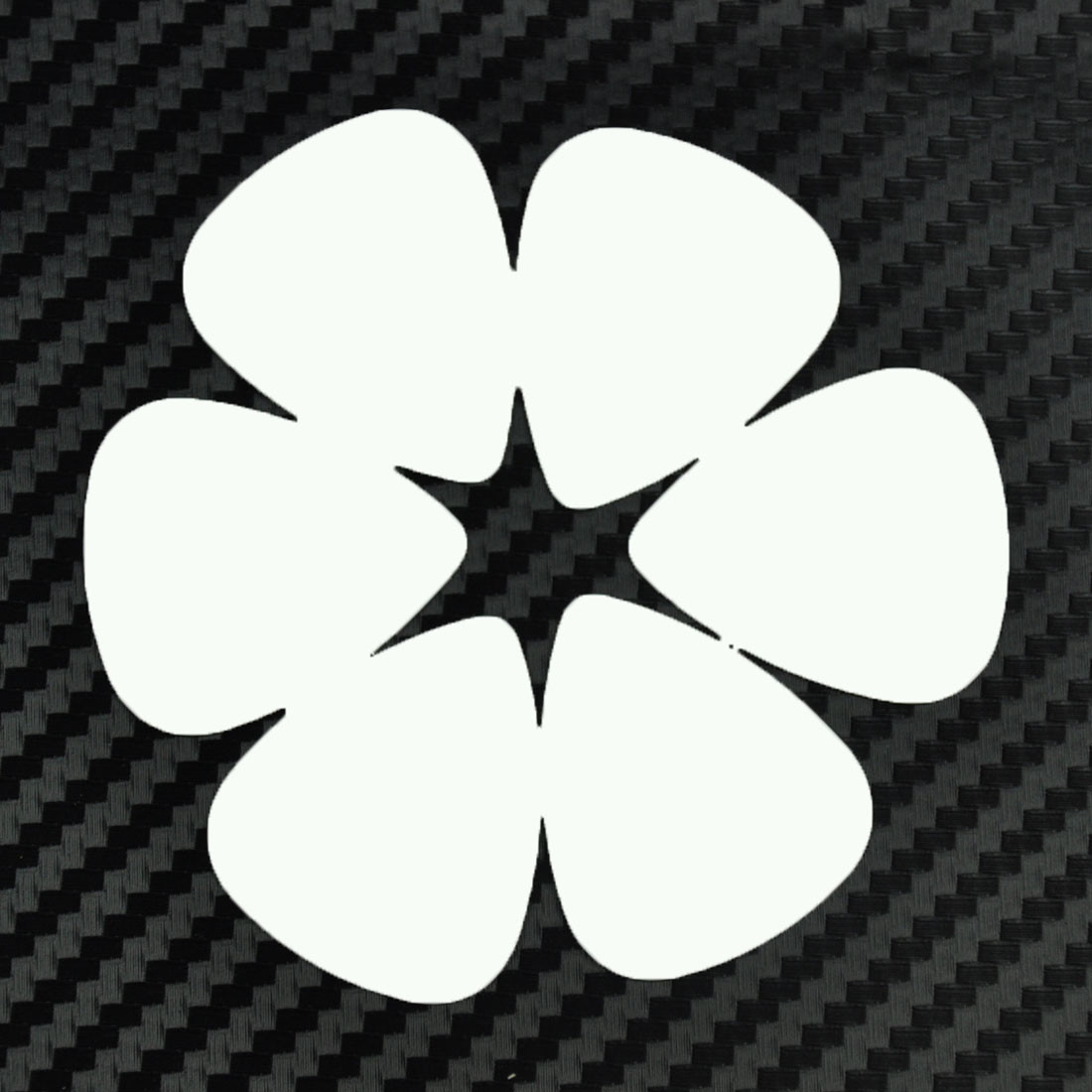 100 pcs New Medium 0.71mm Blank Guitar Picks Celluloid Solid White
