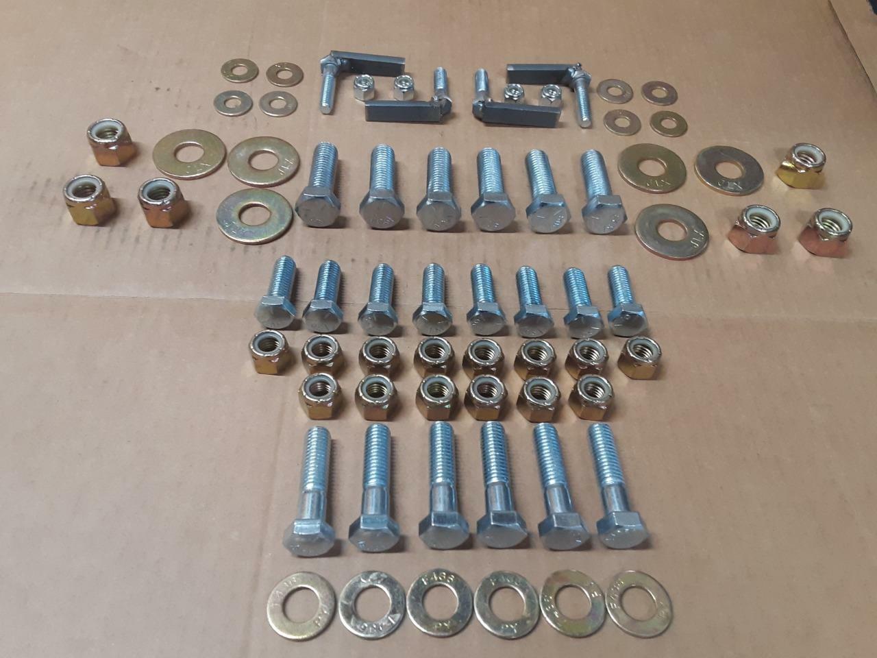 Boss LTA10200 Snow Plow mount Bolt Kit 17+ Ford F250 F350 Superduty RT3 HDW10215