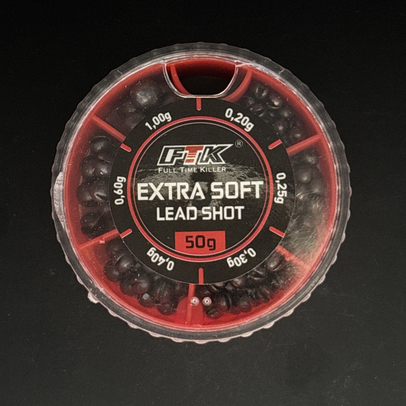 Mixed Split Shot No.6/4/1/BB/AB/AA Extra Soft