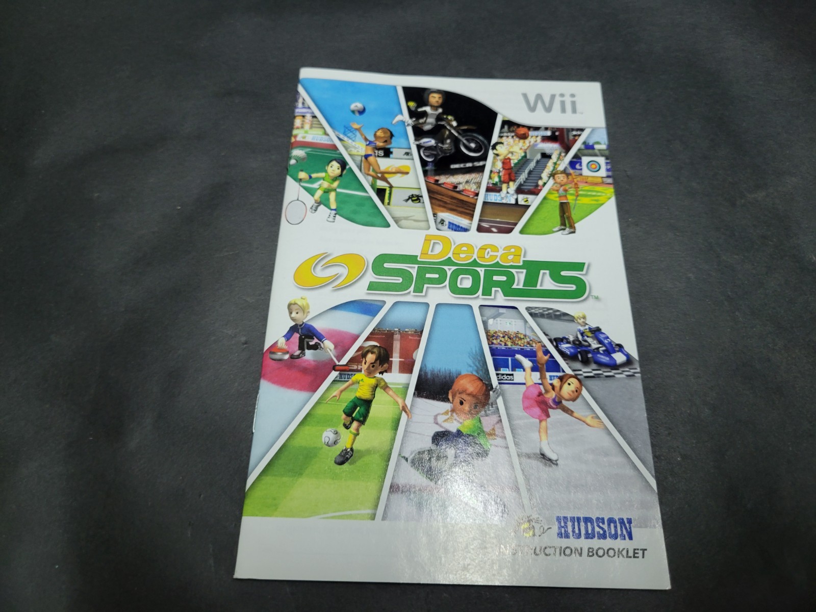 Deca Sports Nintendo Wii Instruction Manual ONLY