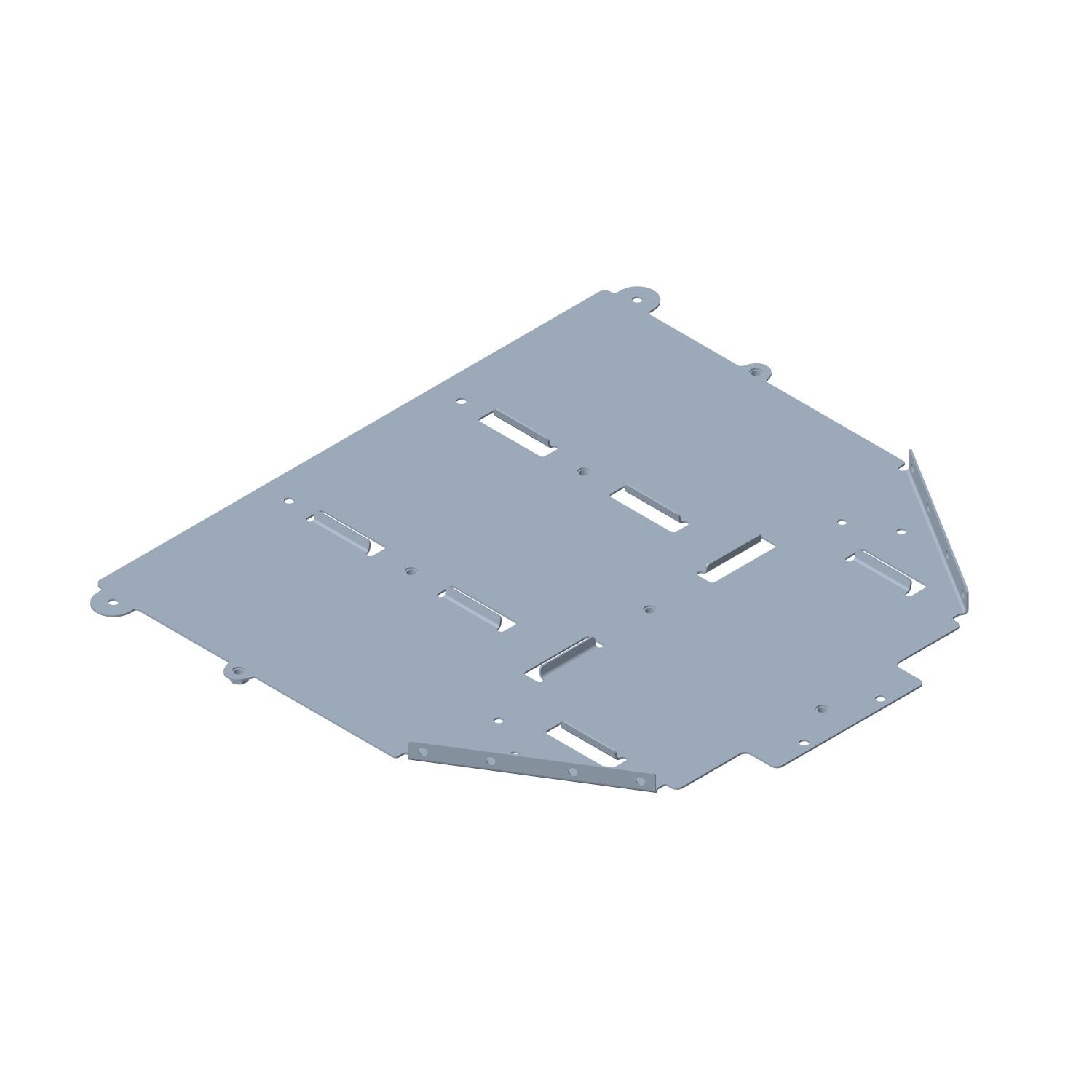 Polaris Battery Tray Weld, Black, for RANGER Models, Genuine OEM - 1017776-329