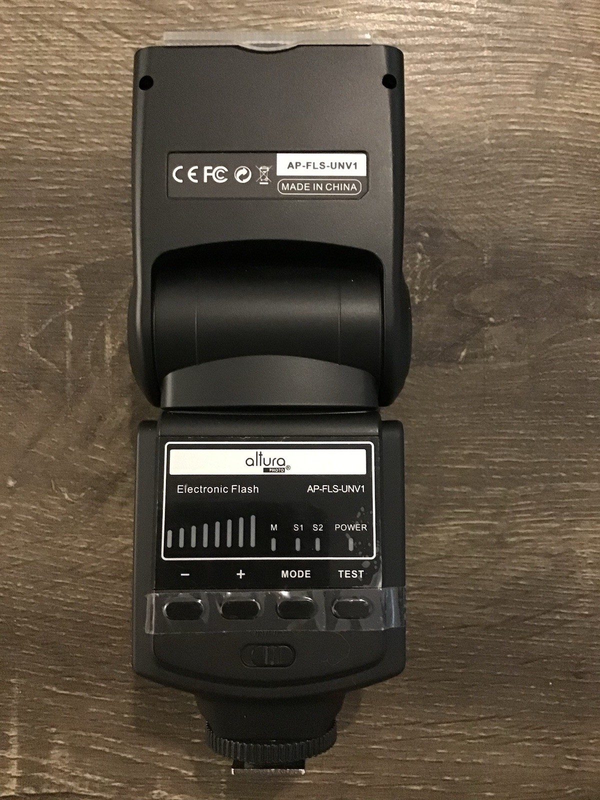 Altura AP-FLS-UNV1 Universal Camera Speedlite Flash Shoe Mount Tested Works
