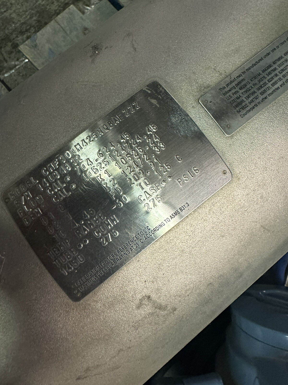Micro Motion Mass Flow Sensor CMF300M425NQBAEZZZ