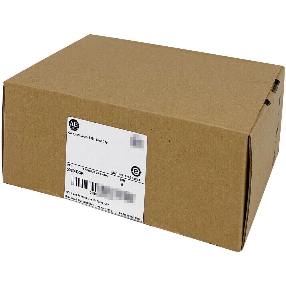 SEALED AB 5069-ECR /A Compact 5380 Right End Cap/Terminator Free Shipping PLC US
