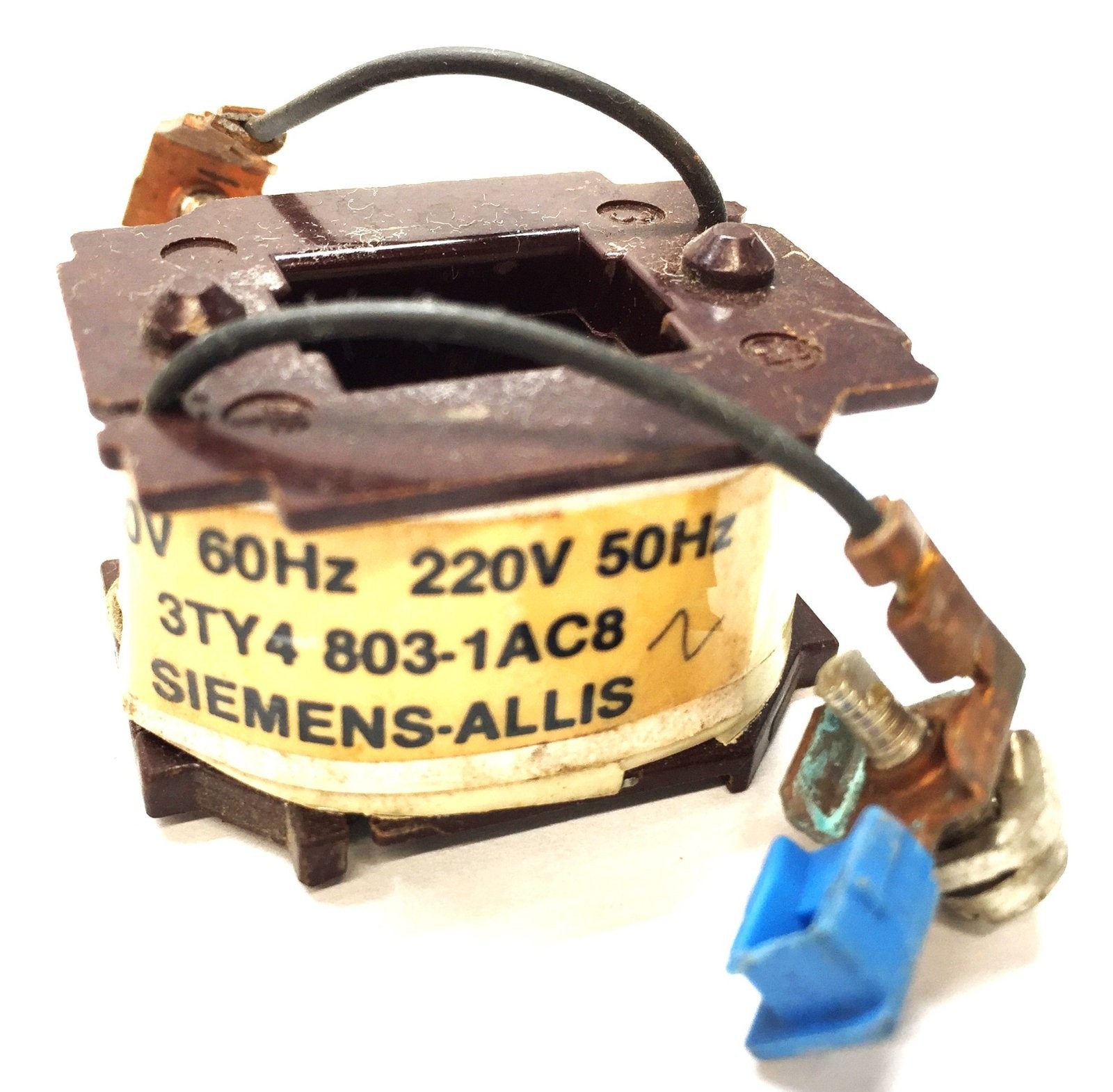 Siemens-Allis 240V/60Hz-220V/50Hz Transformer Coil 3TY48031AC8 NOS