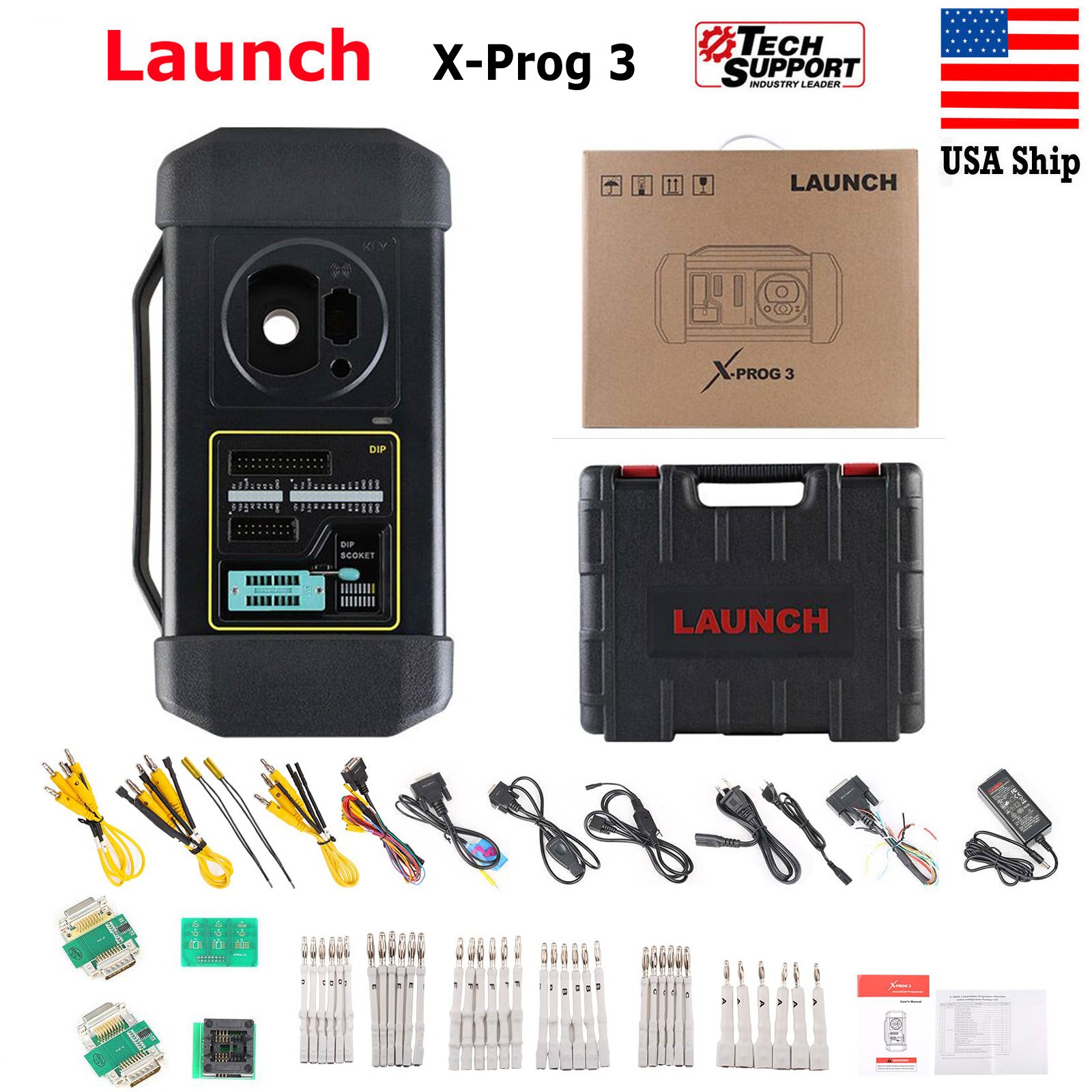 2026 Launch X431 GIII X-PROG 3 Immobilizer Programmer XPROG 3 Chip Reader USA
