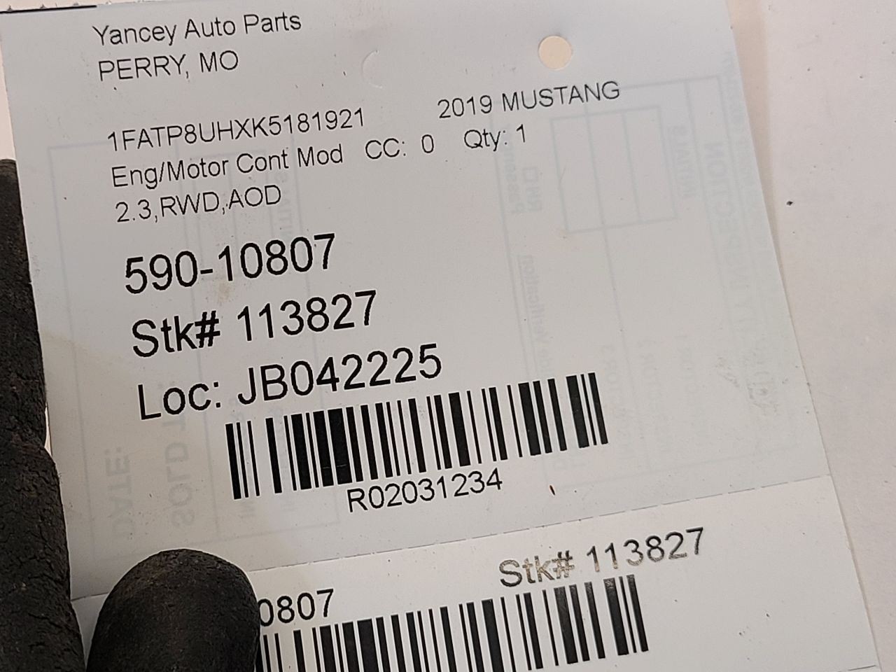 2019-2022 FORD MUSTANG Engine ECM Electronic Control Module Ecoboost KR3A12A650H