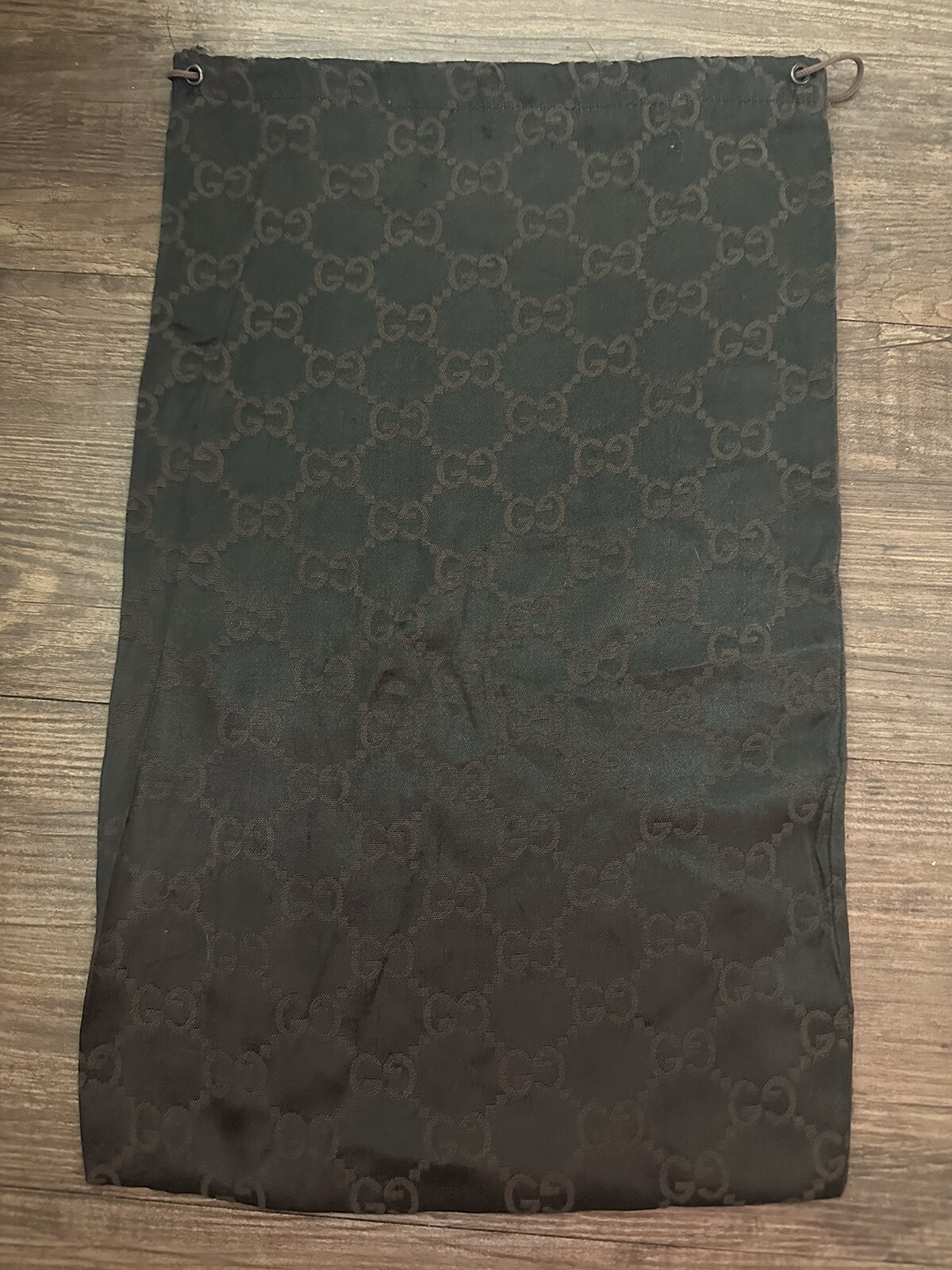 Authentic Gucci Satin Dust Bag Storage Bag 15/9.5”