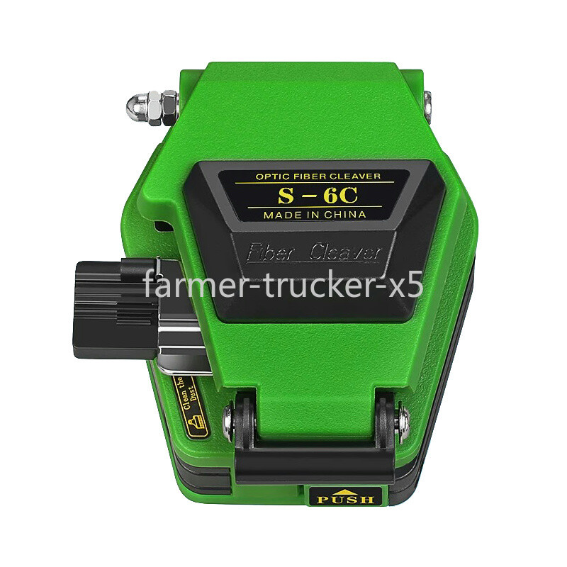 S-6C Fiber Cleaver Optical Fiber Cable Cutting Knife FTTT Optic Cutter Tool New