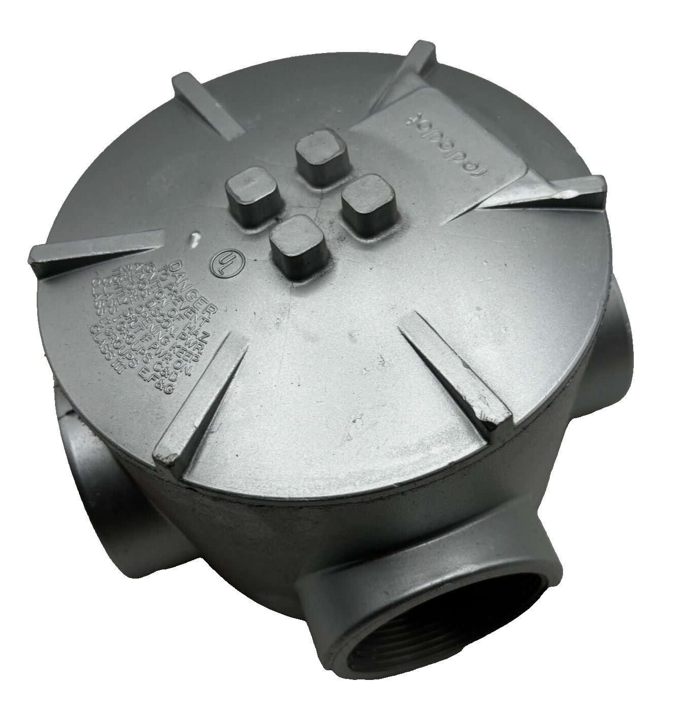 RED DOT GAT-6 CONDUIT FITTING OUTLET BOX 2" T-STYLE W-3037 GAT6 GA SERIES 🔔