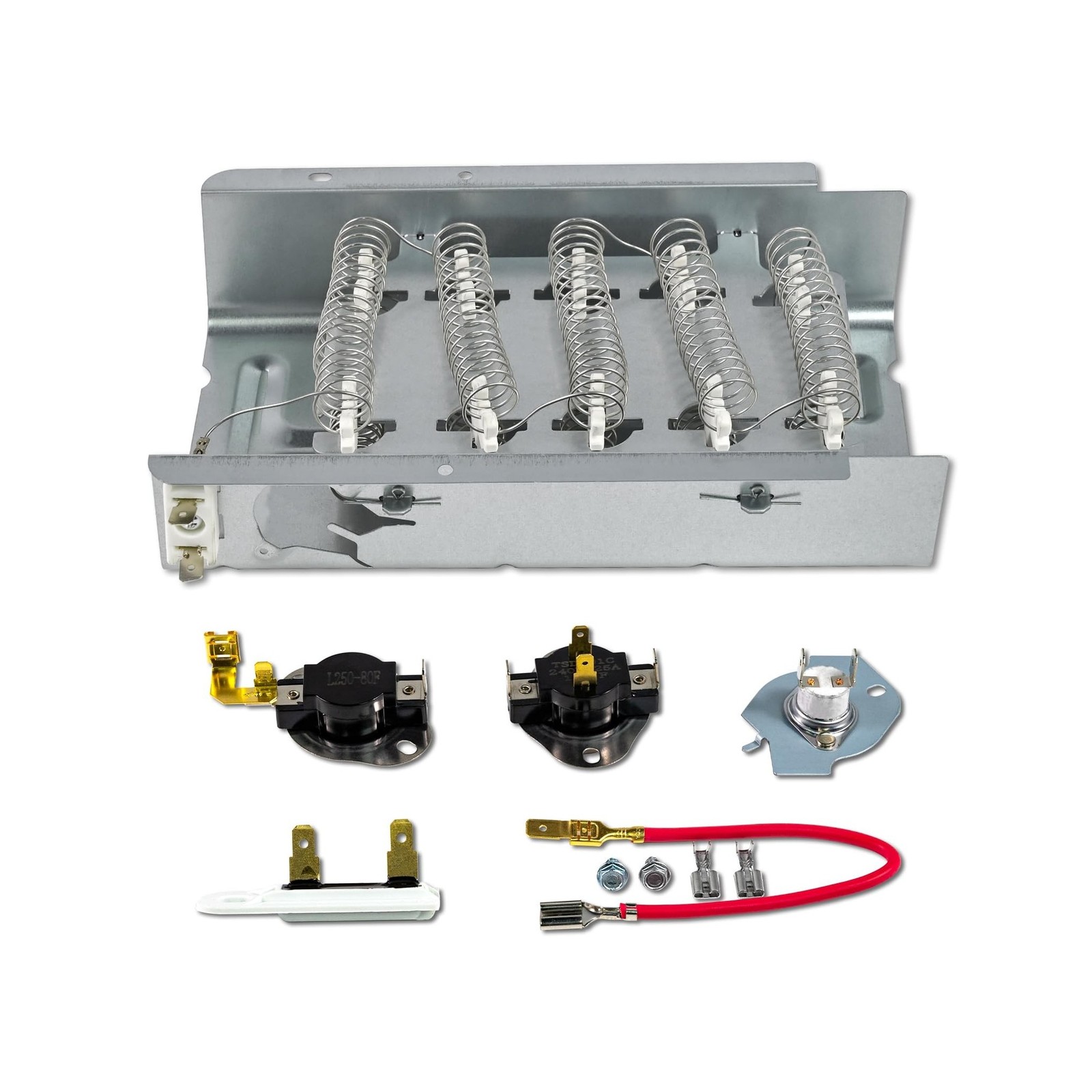 Upgraded 279838 Dryer Heating Element Kit Fits for Whirlpool Am... USA Fast Ship
