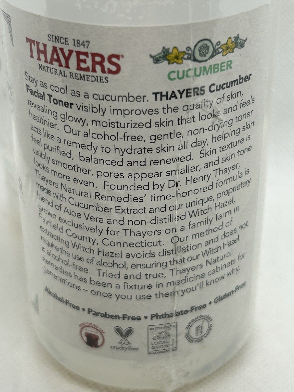 Thayers Witch Hazel Toner Cucumber Alcohol-Free 8.5oz 2 Pack NEW