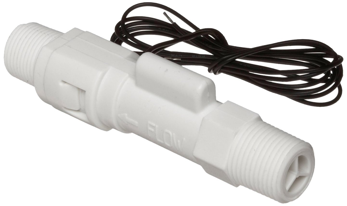 Gems Sensors 209876 FS-380P Series Polypropylene Flow Switch Inline Piston