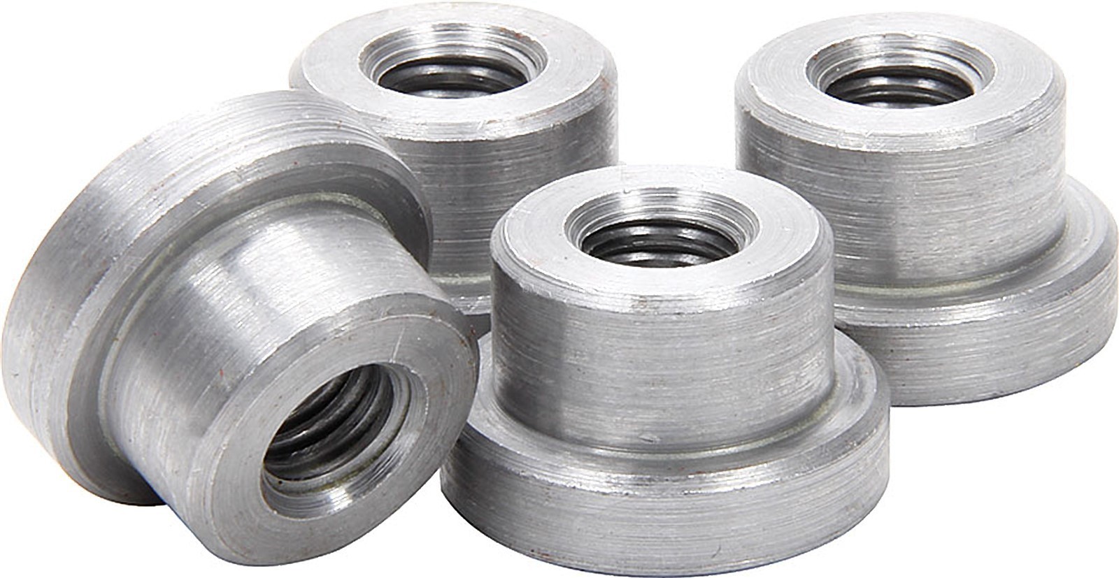 Weld on Nuts 3/8"-16 Thread Threaded Nut Steel Chassis Mount Tab Pack of 4