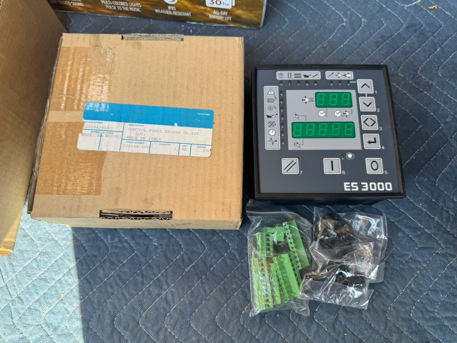 ES3000 Control Panel for Liutech Air Compressor 2202560023 2202-5600-23 NEW!