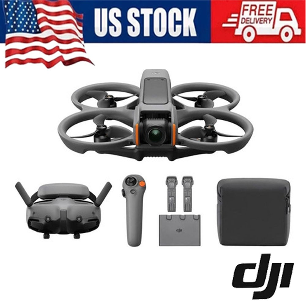 DJI Avata 2 Fly More Combo Drone + RC Motion 3 + Goggles 3 / No Tariffs In US