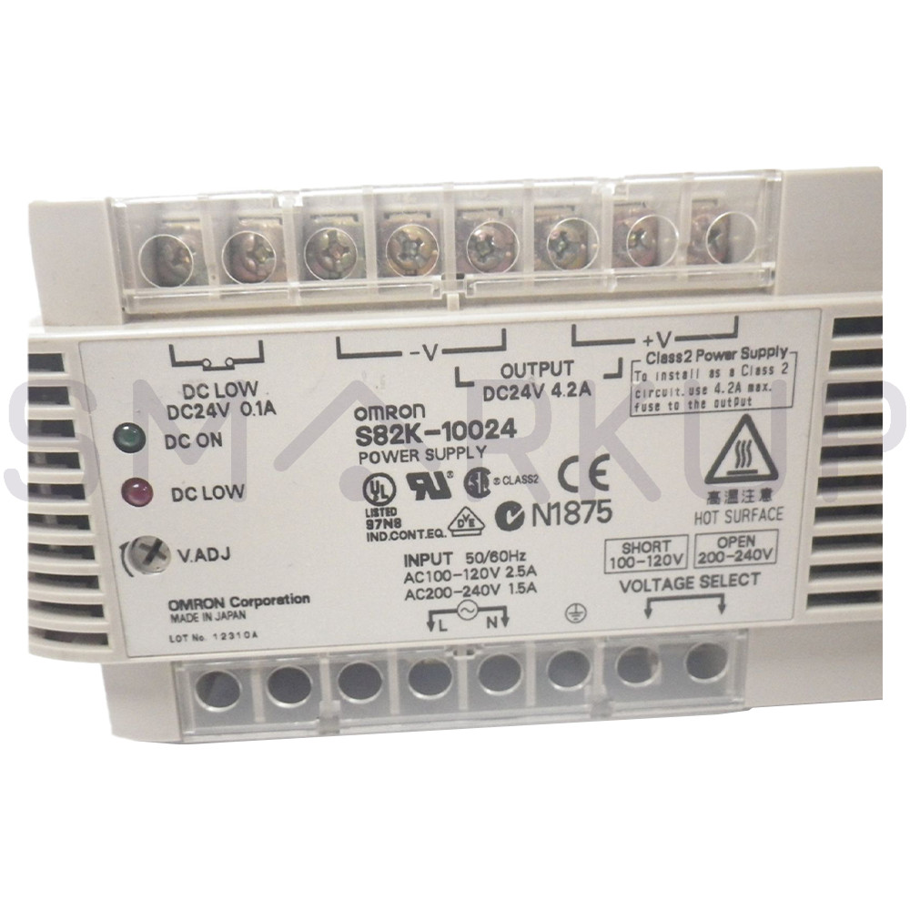 New In Box OMRON S82K-10024 Power Supply S82K-10024 24VDC 4.2A