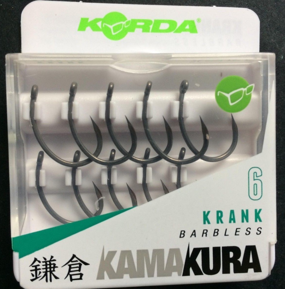 KORDA KAMAKURA KRANK BARBLESS HOOKS - 10 PER PACK