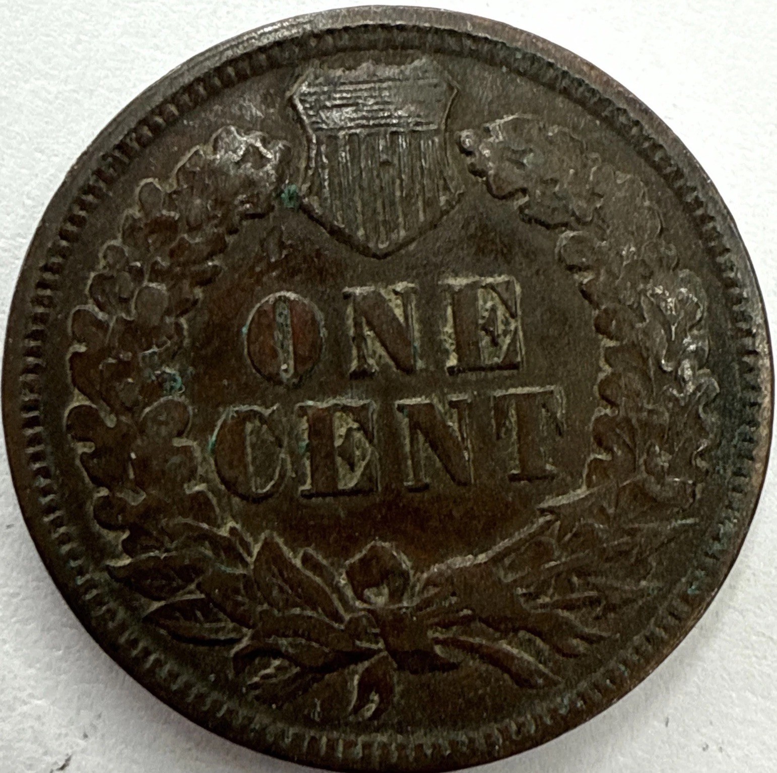 1890 Indian Head Cent Exact Coin Imaged #IND2238