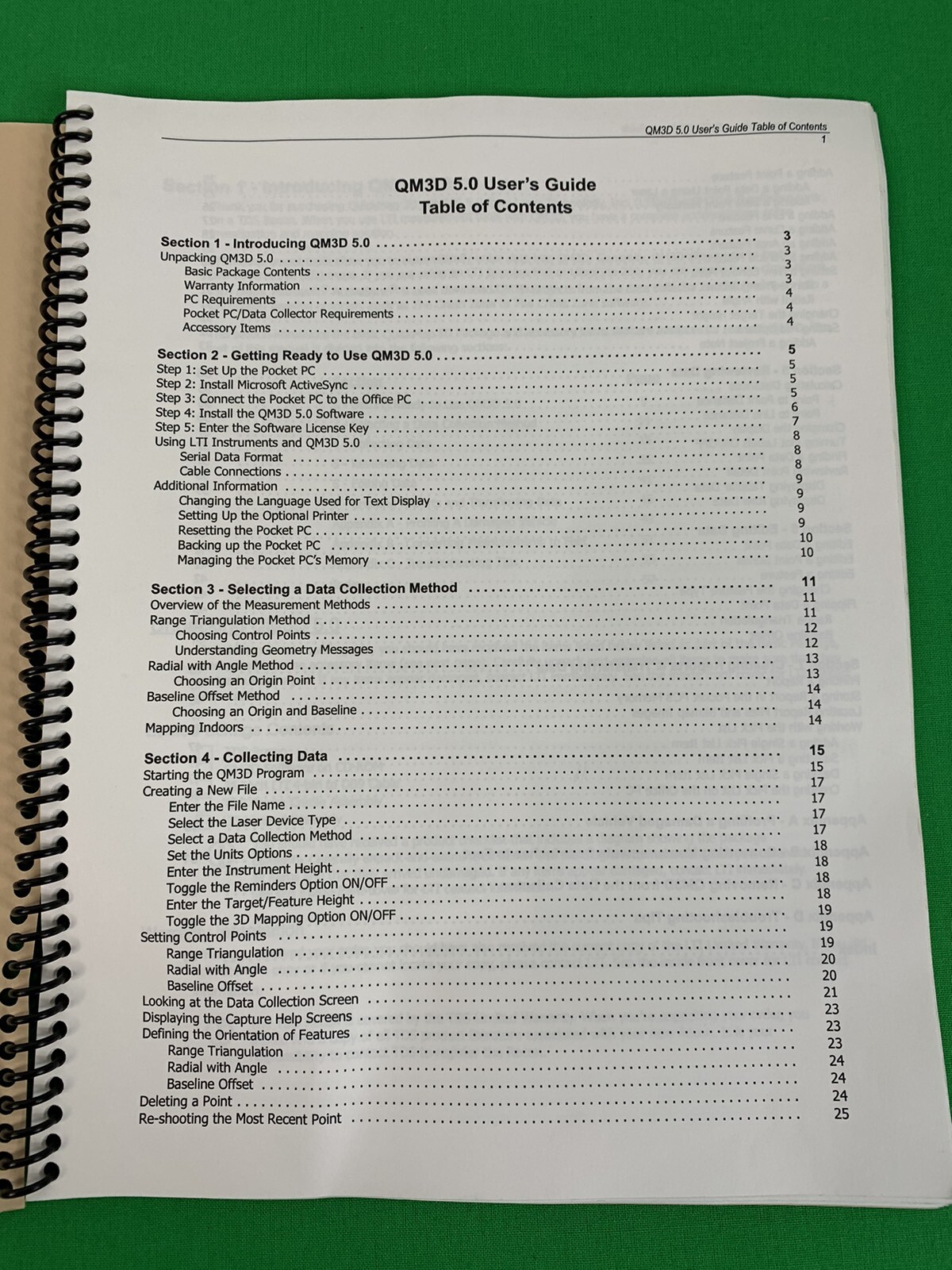 Laser Technology QucikMap 3D Software CD & User Guide, CSI, Impulse