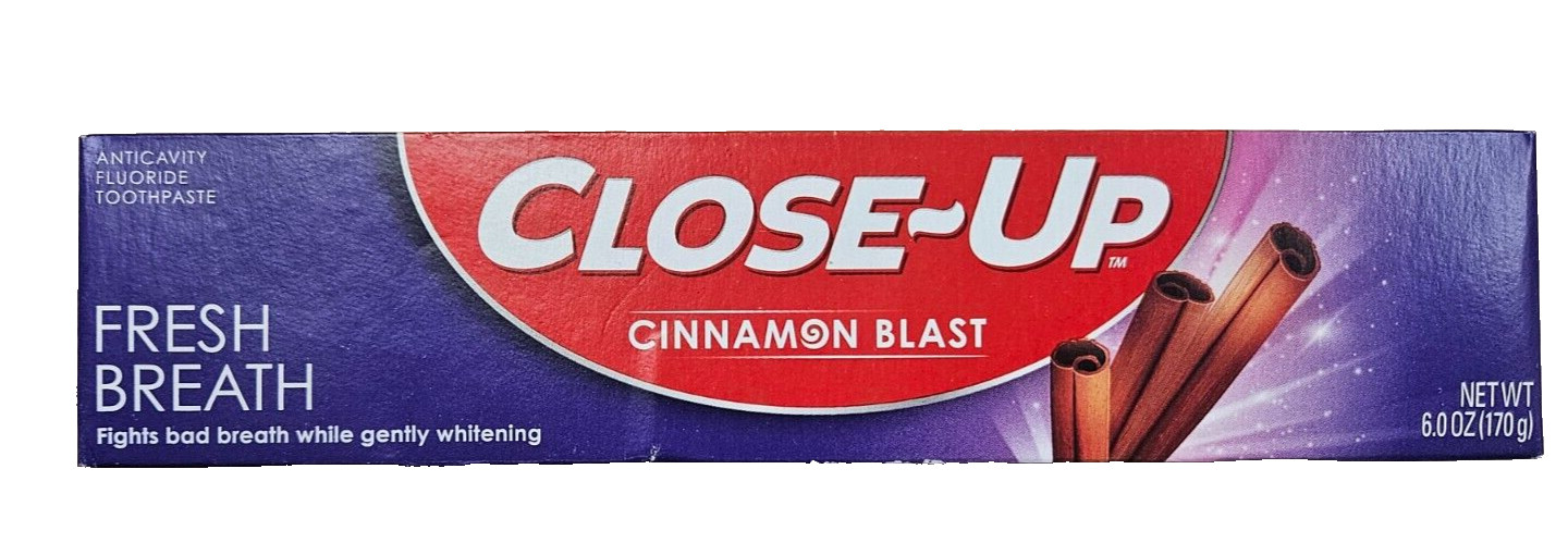 CLOSE-UP Cinnamon Blast Toothpaste 6oz --