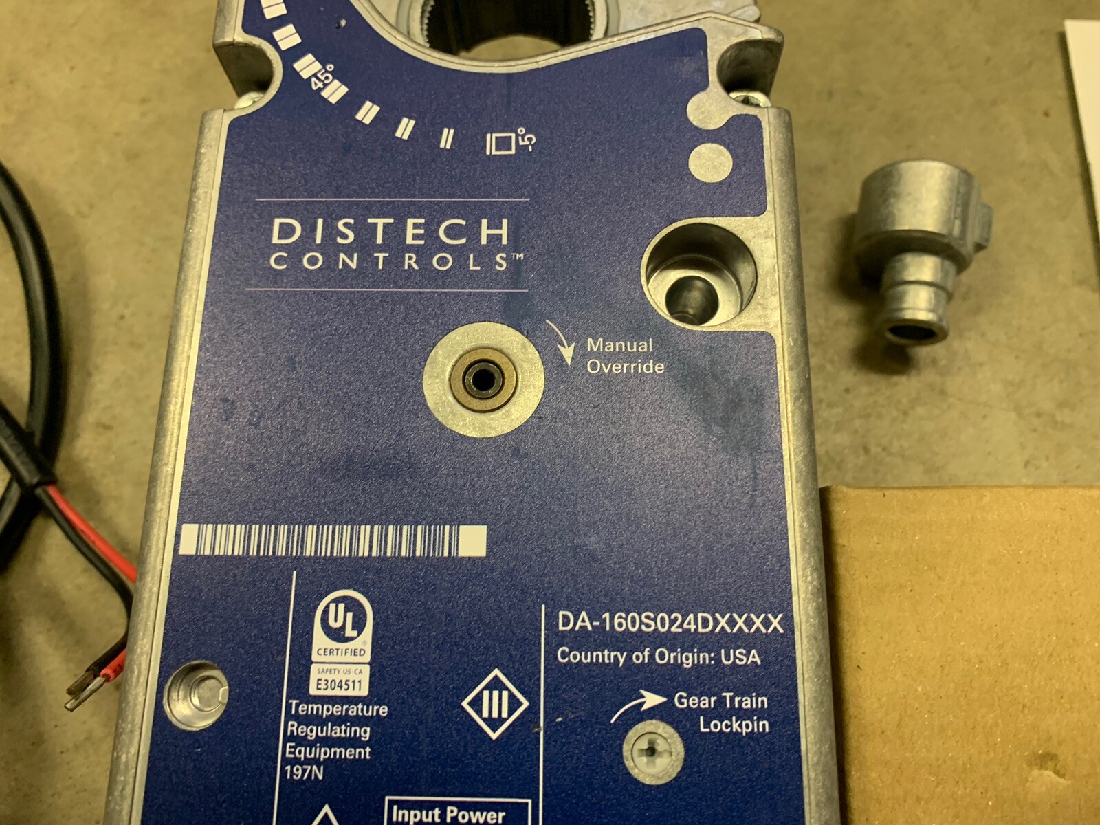 Distech DA-160S024DXXXX Damper Actuator **NEW IN BOX**
