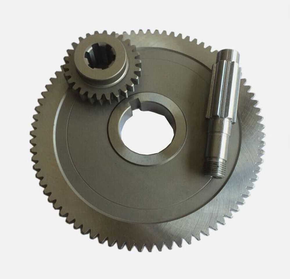 Milling Machine Part Head Gear Vertical CNC Mill With Shaft Rod Tool A58+60+62