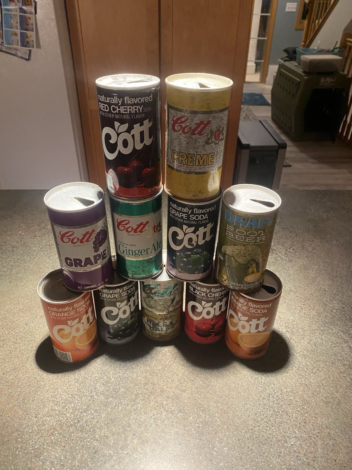 COTT 11 Lot soda 🥤 can’s C/S P/T