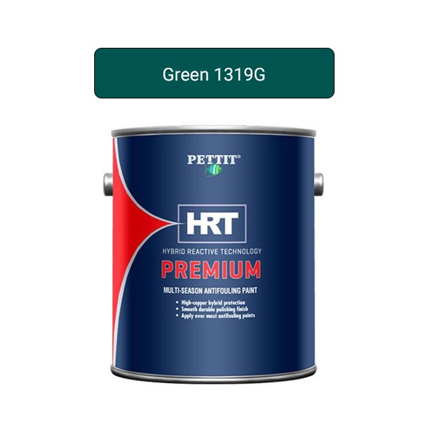 Pettit Premium HRT Antifouling Ablative Bottom Paint Green Gallon 1319G