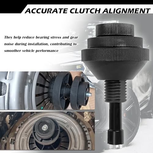 Clutch Alignment Tool Kit with 2PCS Expansion Clamps,Precise Automotive