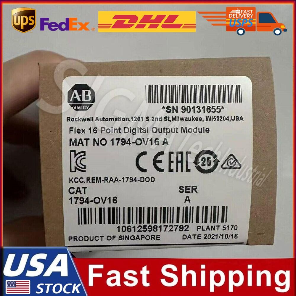 New Sealed 1794-OV16  Flex 16 Point Digital Output Module 1794OV16 US Free Tax