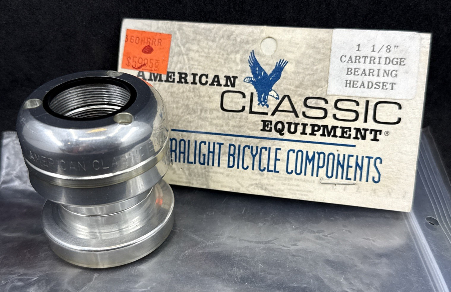 NOS American Classic TriLock 1-1/8” Threaded Headset Vintage MTB