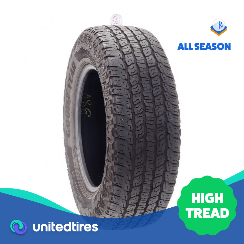 Used 265/65R18 Goodyear Wrangler Territory AT 114T - 8/32