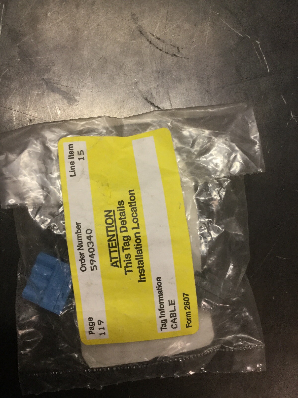 NEW, SEALED, JOHNSON CONTROLS, MS-ZFRCBL-0, CABLE HARNESS, (13J-4)