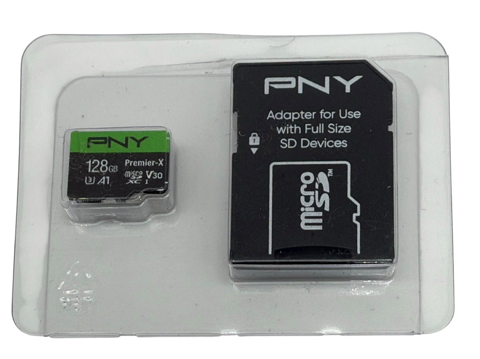 PNY 128GB Premier-X microSDHC Memory Card New Open Box